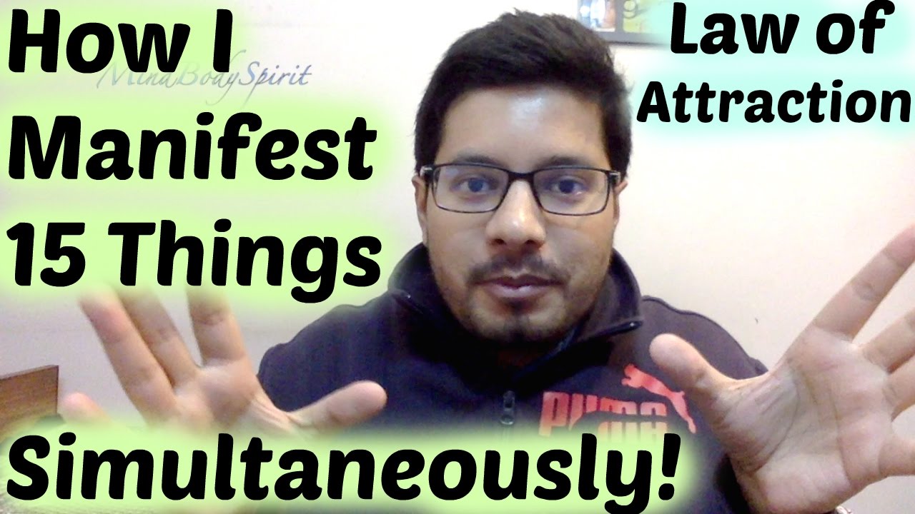 Apply Law of Attraction on Several Things Together - Multiple Intentions