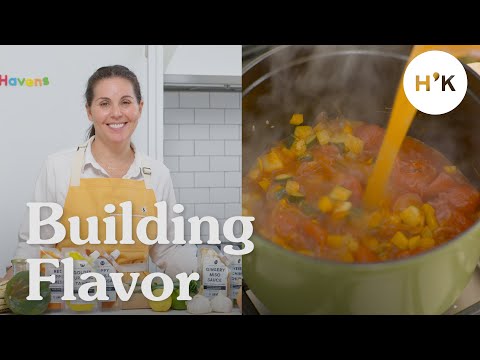 Building Flavor Basics: Aromatics, Liquids, Roasting, Caramelization and Salt