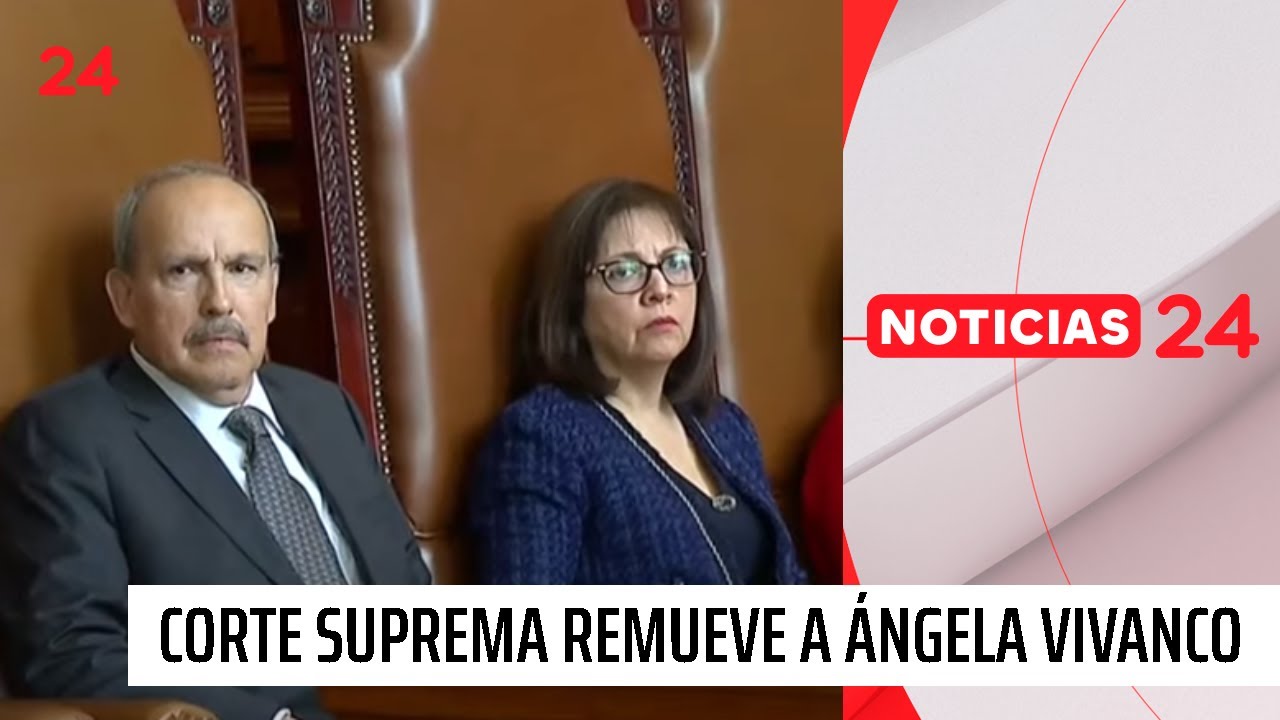 Corte Suprema decide remover a Ángela Vivanco tras antecedentes revelados en caso Audio