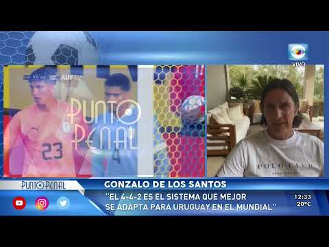GONZALO DE LOS SANTOS. HABLAMOS CON EL EX FUTBOLISTA DE LA SELECCIÓN URUGUAYA