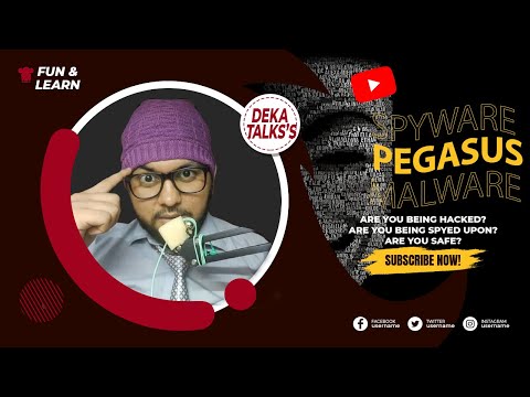 Pegasus | Are you being hacked or spied upon?  | Deka Talk's