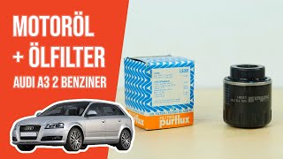 Youtube thumbnail of video "Wie Audi A3 2 1.2 TFSI Motoröl und Ölfilter wechseln 🛢"