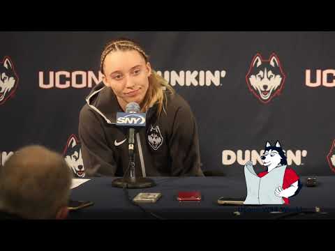 Paige Bueckers and Azzi Fudd: UConn Women's Basketball Postgame Sound (St. John's) - 2/25/22