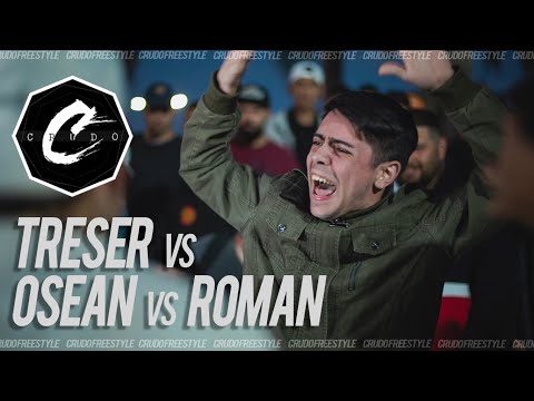 ROMAN vs OSEAN vs TRESER - (OCTAVOS) # FECHA 1 - Torneo 2021/2022 - Crudo Freestyle