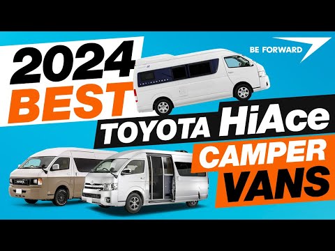 🔥Toyota HiAce Campervans from Japan| BE FORWARD Japanese Camper Series.