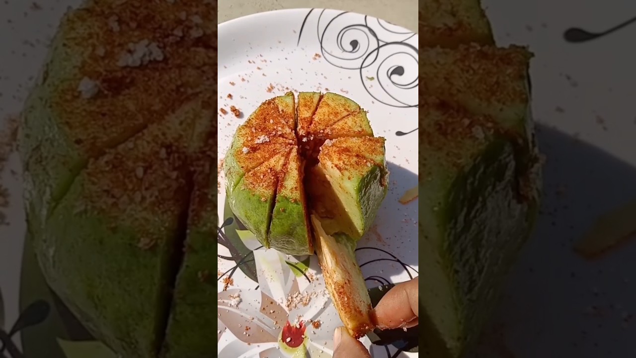 amazing guava masala 😋#shorts #youtubeshorts #fruit #tranding #viral #spicy #guava