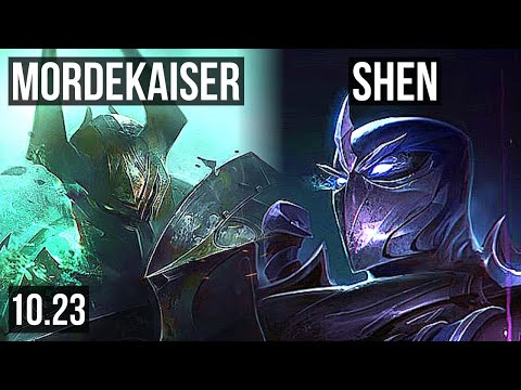 MORDEKAISER vs SHEN (TOP) | 5/0/3 | EUW Master | v10.23