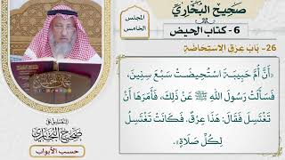 228- باب عرق الاستحاضة - كتاب الحيض - صحيح البخاري - عثمان الخميس