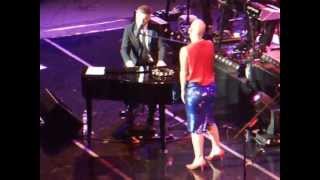 Gary Barlow "Like I never loved you at all" with Nell Bryden RAH 27th Nov2012