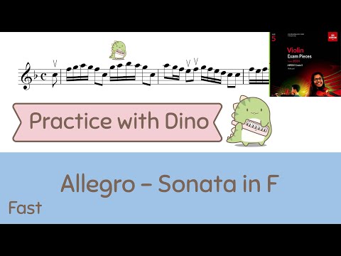 Allegro  - Handel ABRSM 2024 Violin grade 5 (A2)