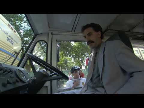 Borat (2006) - Borat Stopped by Police