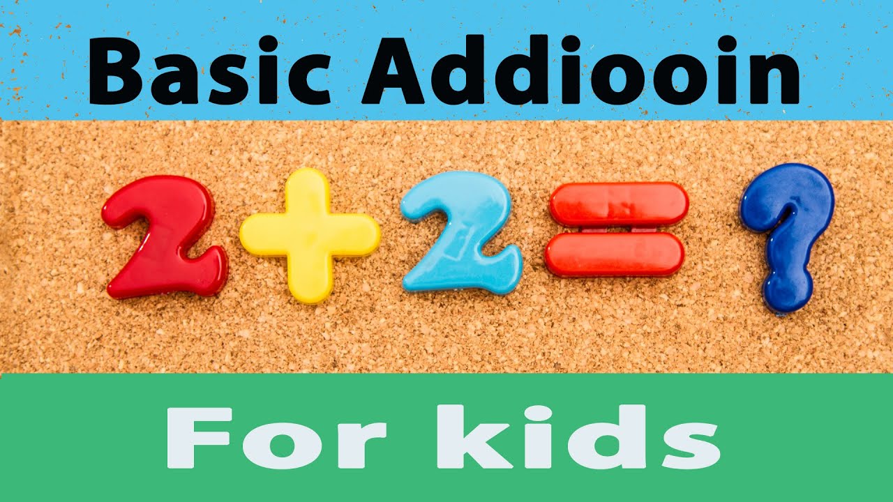 Basic Math | Addition For Kids | Basic addition - Math made easy