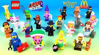 2019 LEGO MOVIE 2 MINIFIGURES FULL SET 20 BLIND BAGS WIZARD OF OZ McDONALD'S HAPPY MEAL TOYS 71023