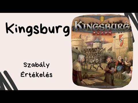 Az első kockamunkás lehelyezős játék: Kingsburg társasjáték játékbemutató és szabályismertető - Társasozz Okosan!