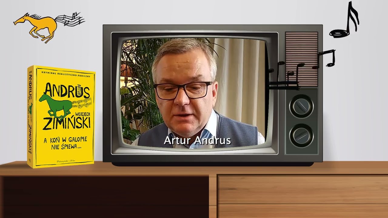 Artur Andrus czyta fragment książki A koń w galopie nie śpiewa