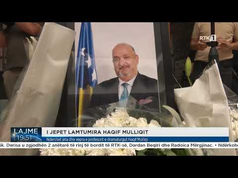 Nderohet jeta dhe vepra e profesorit e dramaturgut Haqif Mulliqi