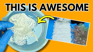 You Won’t Believe What He Made with Lace and Resin!