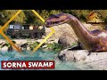 MINI SORNA Ep 5: Nothosaurus & Suchomimus SWAMP | Jurassic World evolution 2 ABANDONED PARK Build