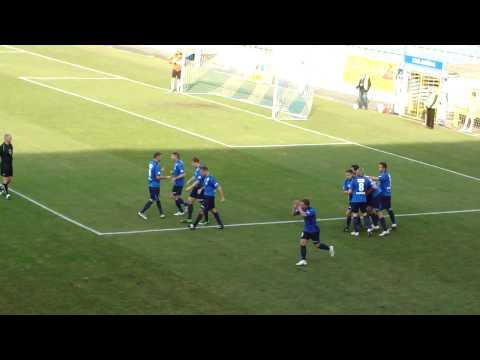 ZTE - MTK 1-0, a ZTE gólja(saját felvétel)