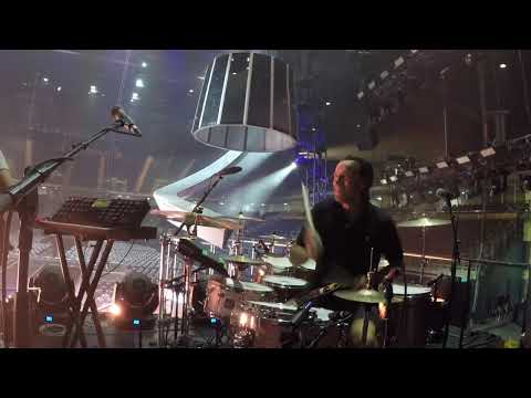 Johan Svensson on drums with Britney Spears in Bangkok