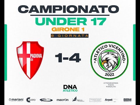 CALCIO PADOVA C5  1-4 ATLETICO VICENTINO| HIGHTLIGHTS | U17 23/24 ⚪️🟢🇮🇹