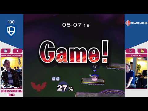 House of Smash 130 - Divine Buster Excellion vs Askeflink - Losers Semis - Melee