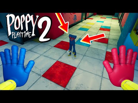 🎯OH..OH...NO...Detect and destroy the super small Huggy Wuggy monster! (Poppy Playtime 2 )