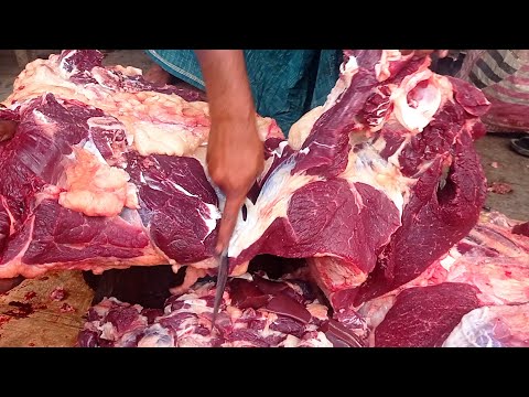 Amazing Many Large Beef cuts By Best Butcher।। Super...