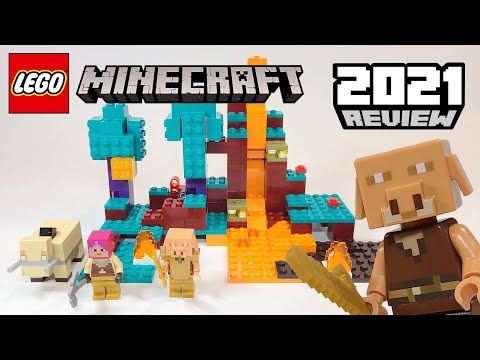 LEGO MINECRAFT The Warped Forest (21168) - 2021 Set Review