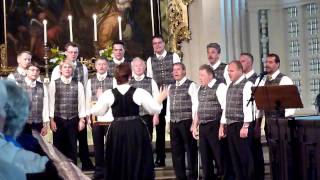 Lei an di, Kärnter Volkslieder mit Saengerrunde St. Michael, Konzert in Stora Tuna