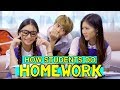 13 Types of Students Doing Homework