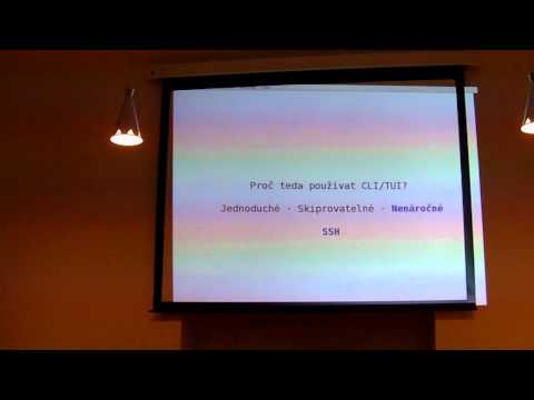 Petr Viktorin - Textová rozhraní