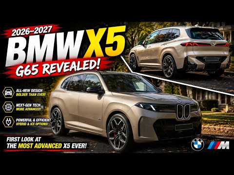 Thumbnail for 2026–2027 BMW X5 (G65) Revealed – First Look at BMW’s Most Advanced X5 Ever! by BMW X5 (G65)