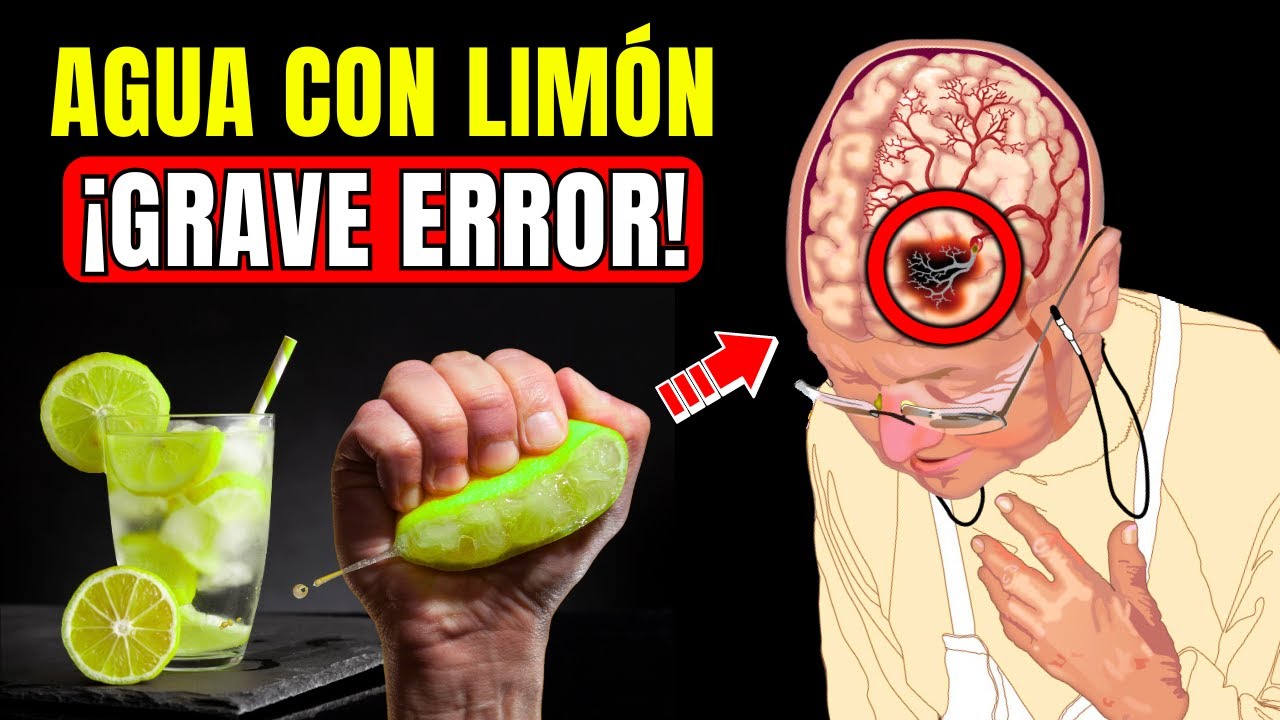 Beba AGUA CON LIMÓN pero NUNCA COMETA ESTOS ERRORES