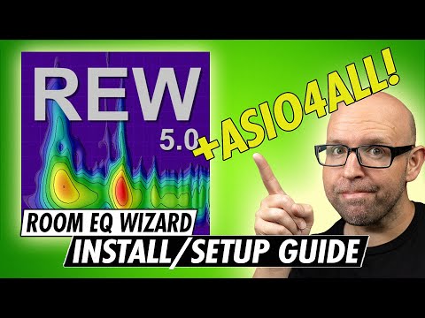 ROOM EQ WIZARD BASICS | Installing and configuring REW AND ASIO4ALL