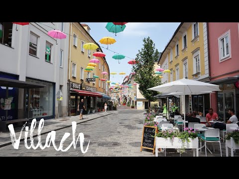 🇦🇹 VILLACH - Austria | CHARMING alpine town near ITALY | Travel Vlog