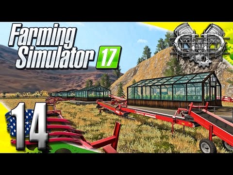 Farming Simulator 2017 Gameplay :EP14: Greenhouse Conveyor System! (PC HD American Outback)