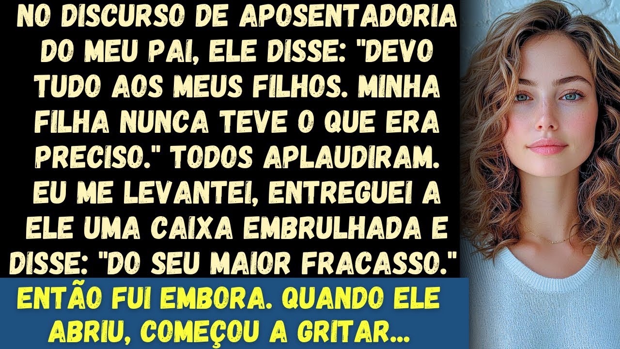 My dad humiliated me in his retirement speech, so I prepared a little surprise for him..