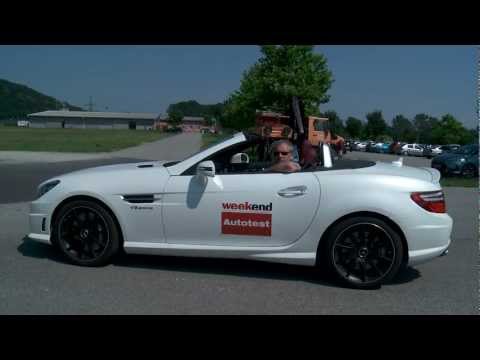 Mercedes SLK 55 AMG V8 - Weekend Magazin Autotest