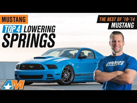 The 4 Best Mustang Lowering Springs for 2010-2014 GT V6