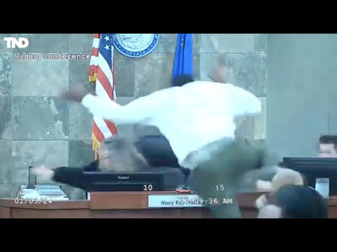 Las Vegas judge attacked during sentencing hearing
