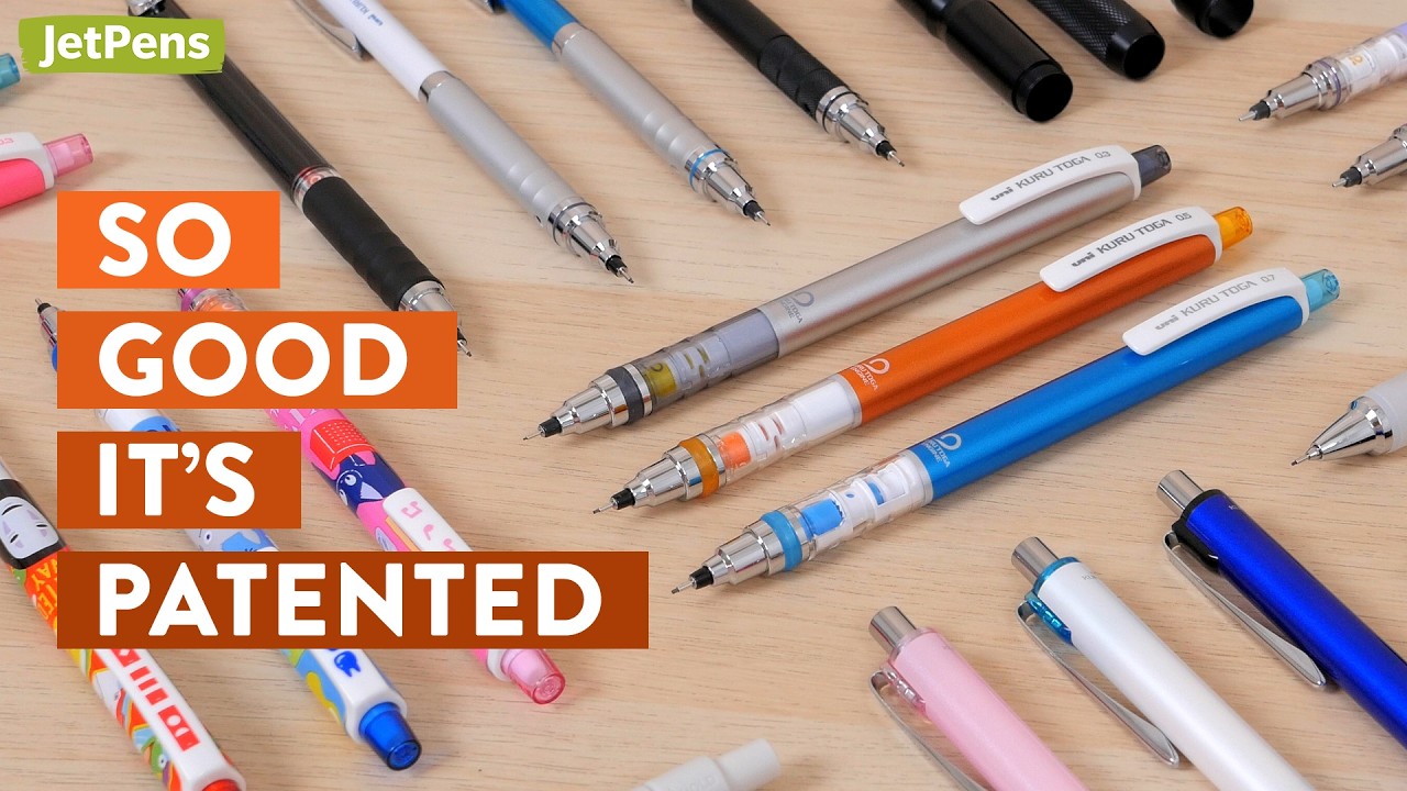 The OG Overengineered Mechanical Pencil: Uni Kuru Toga ✨✏️