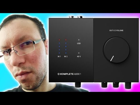 Native Instruments Komplete Audio 1 unboxing - Budget audio interface