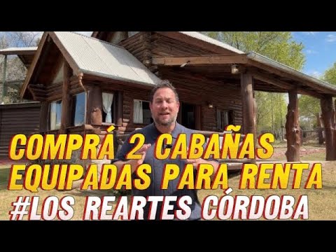 CON 86800 DÓLARES TE COMPRÁS 2 CABAÑAS EN CÓRDOBA Mira este video y saca tus conclusiones