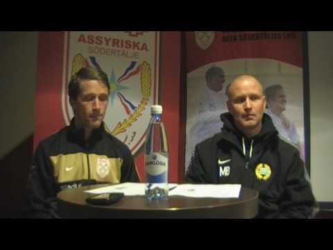 Presskonferens AFF-Hammarby