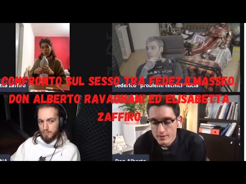 FEDEZ SI SCONTRA SUL SESSO CON ILMASSEO, DON ALBERTO RAVAGNANI E ELISABETTA ZAFFIRO