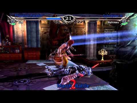 M2B 2013 Soul Calibur V Grand Final - Phantom Paladin vs Schneider-X