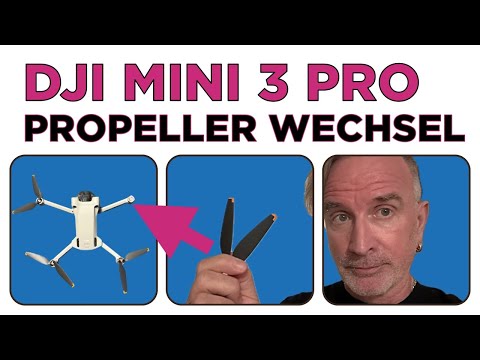 🔧 DJI Mini 3 Pro - Propeller wechseln leicht gemacht! 🔧