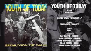 YOUTH OF TODAY - Break Down The Walls LP - Revelation Records (1988)