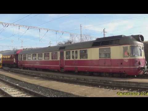 Krokodýl 850.018-7 odjíždí z Horní Lidče 20.3.2014